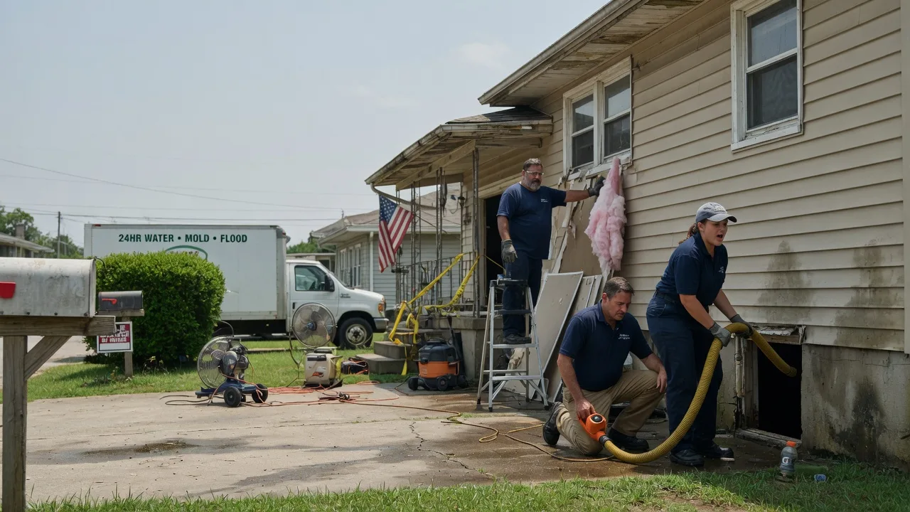 Water Damage Repair in Arthur City, TX near me